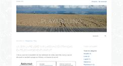 Desktop Screenshot of playarduino.fr